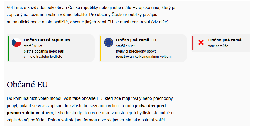 kdo může volit